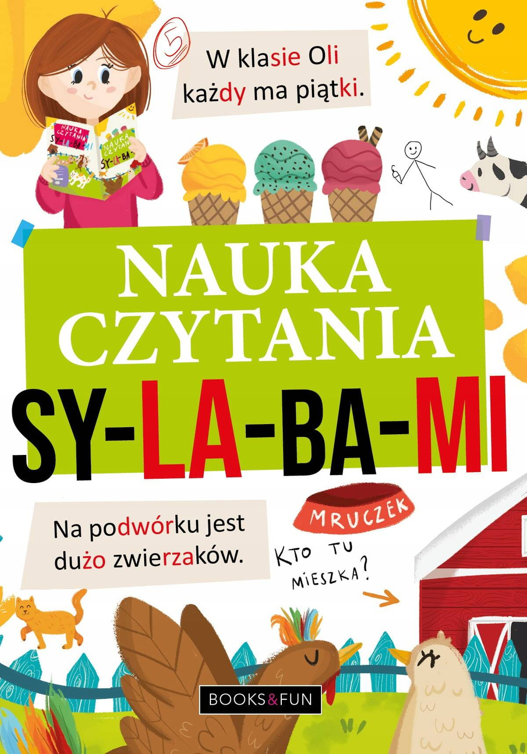 Nauka Czytania Sylabami Dla Dzieci Metoda Sylabowa BooksAndFun_1