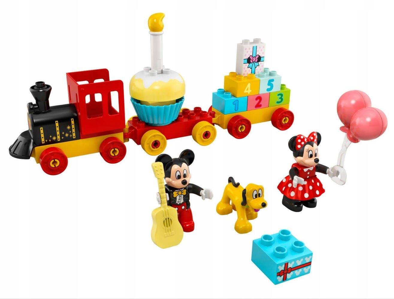 LEGO Duplo Urodzinowy Pociąg Myszek Miki i Minnie 22el. 2+ 10941_3