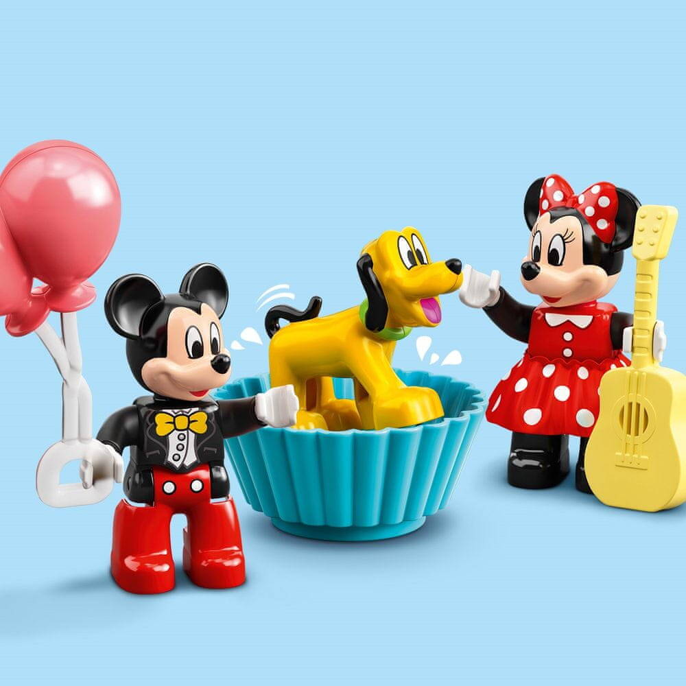 LEGO Duplo Urodzinowy Pociąg Myszek Miki i Minnie 22el. 2+ 10941_8