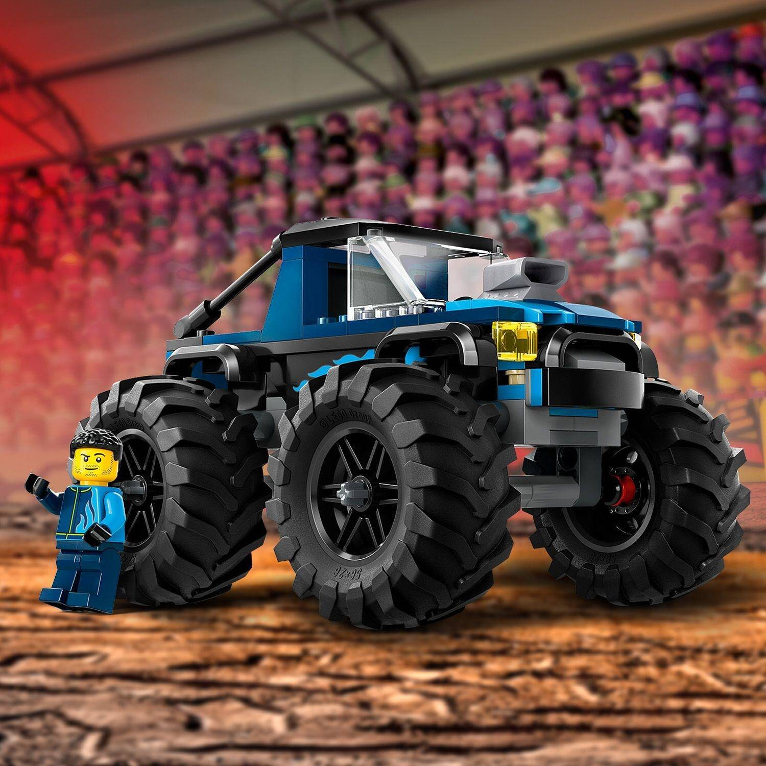 LEGO City Niebieski Monster Truck 148el. 5+ 60402_10