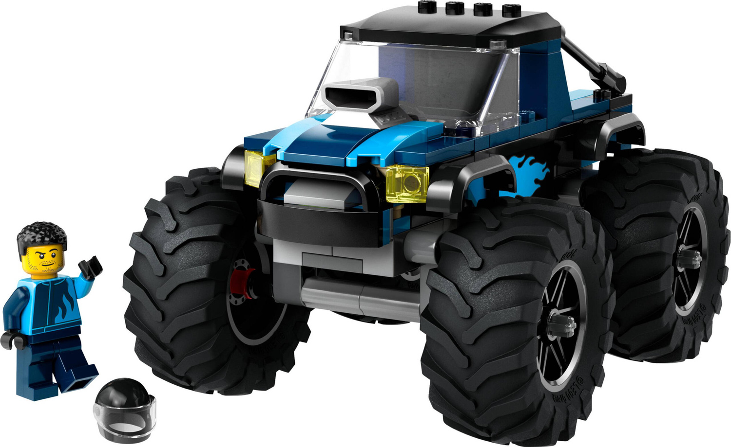 LEGO City Niebieski Monster Truck 148el. 5+ 60402_11