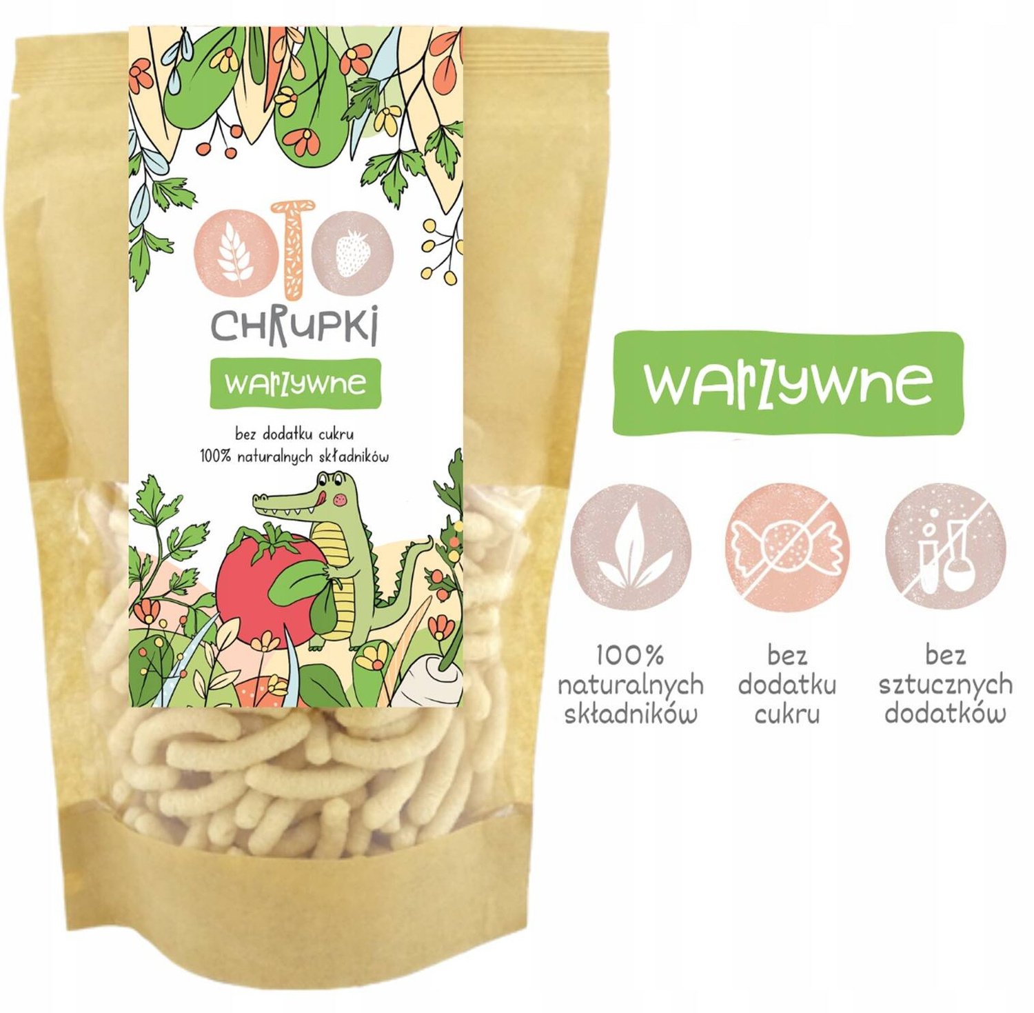 Zestaw OTO Chrupki Naturalne MIX 25g Otolandia 8PAK_3