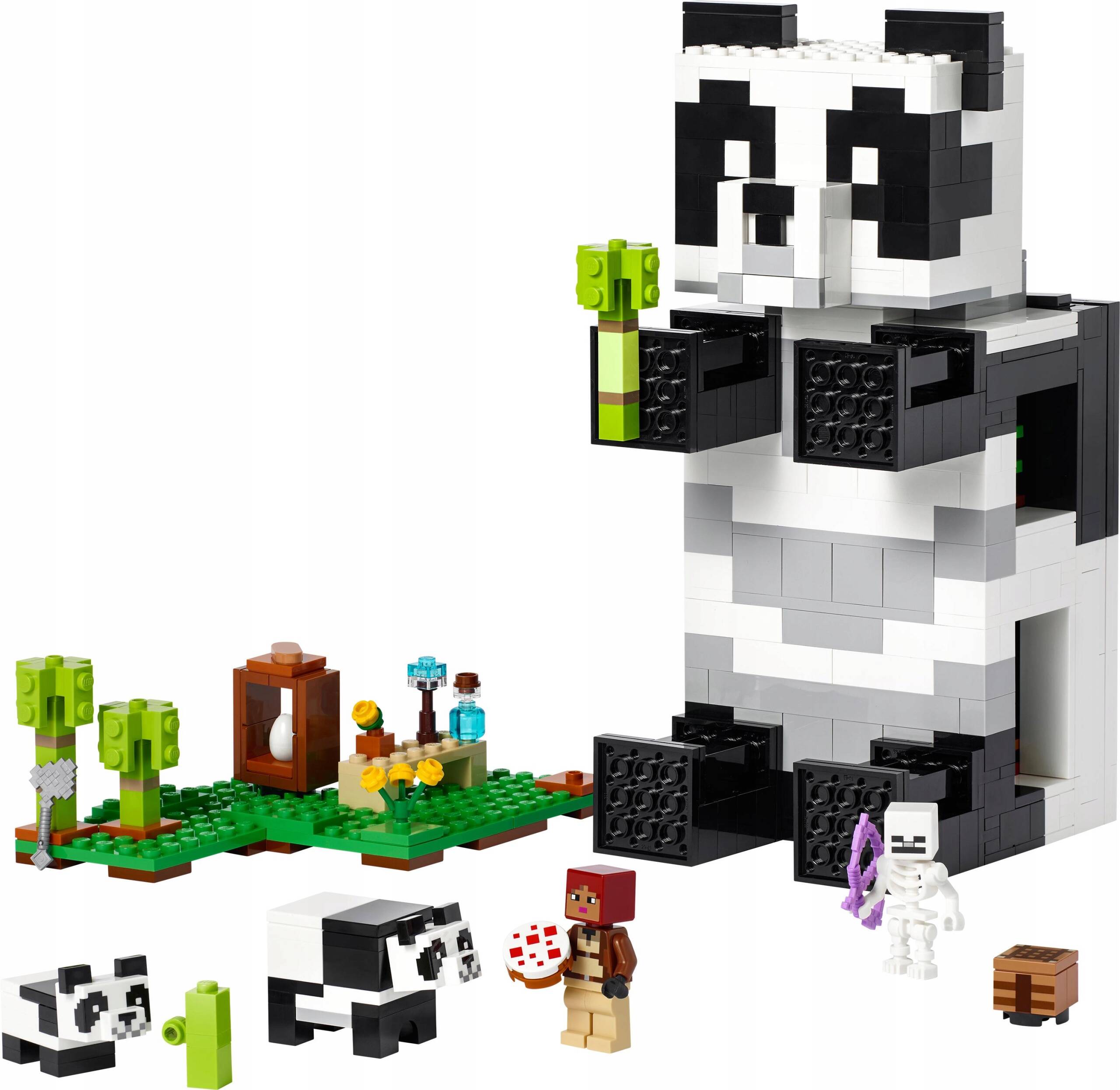 LEGO Minecraft Rezerwat Pandy 553el. 8+ 21245_3