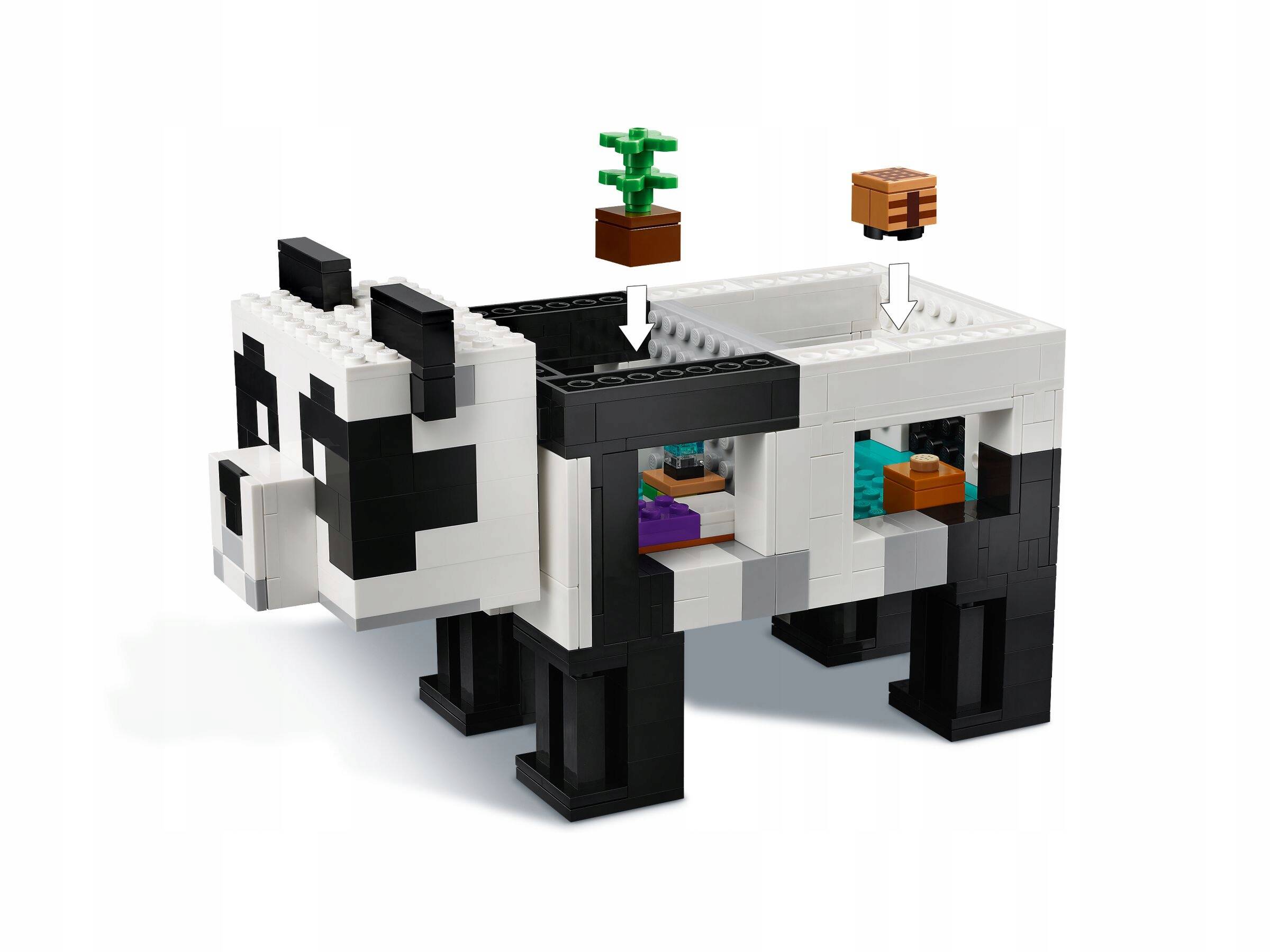 LEGO Minecraft Rezerwat Pandy 553el. 8+ 21245_4