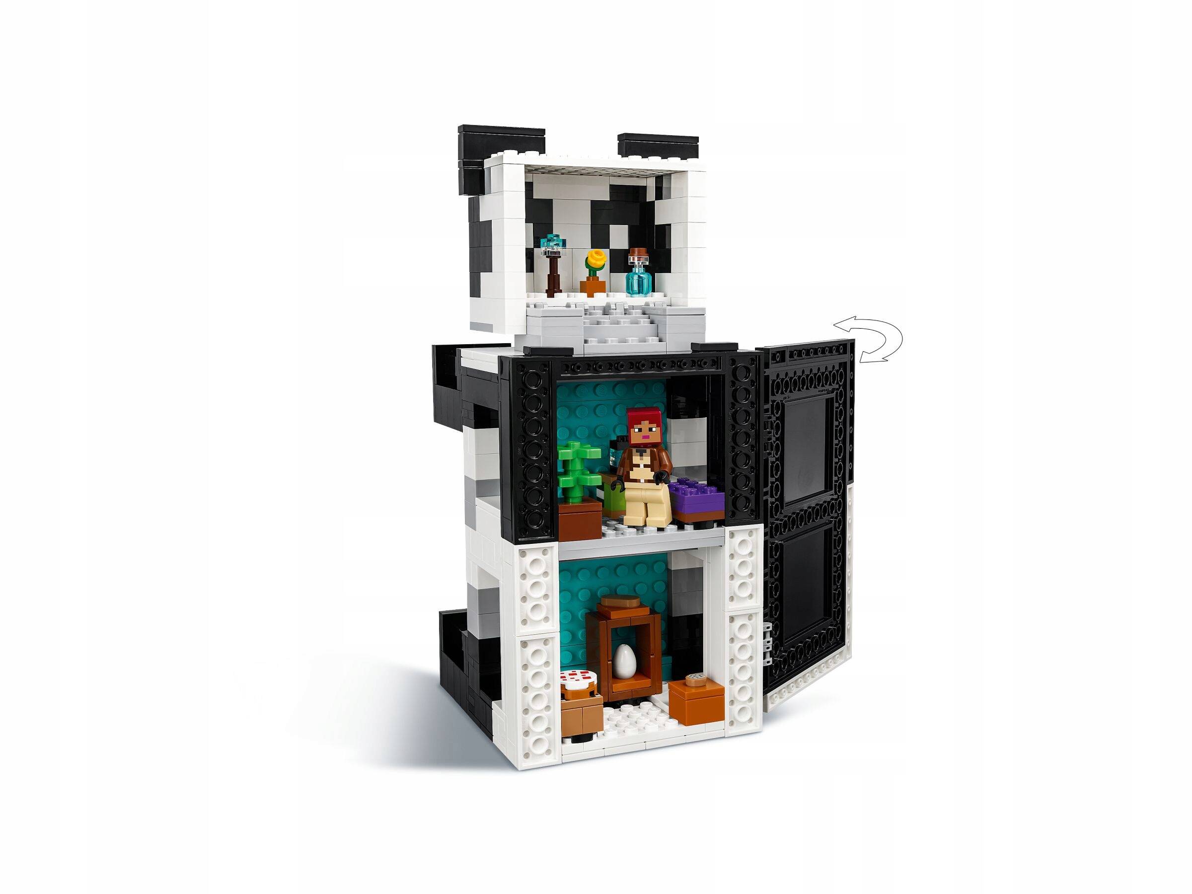 LEGO Minecraft Rezerwat Pandy 553el. 8+ 21245_5