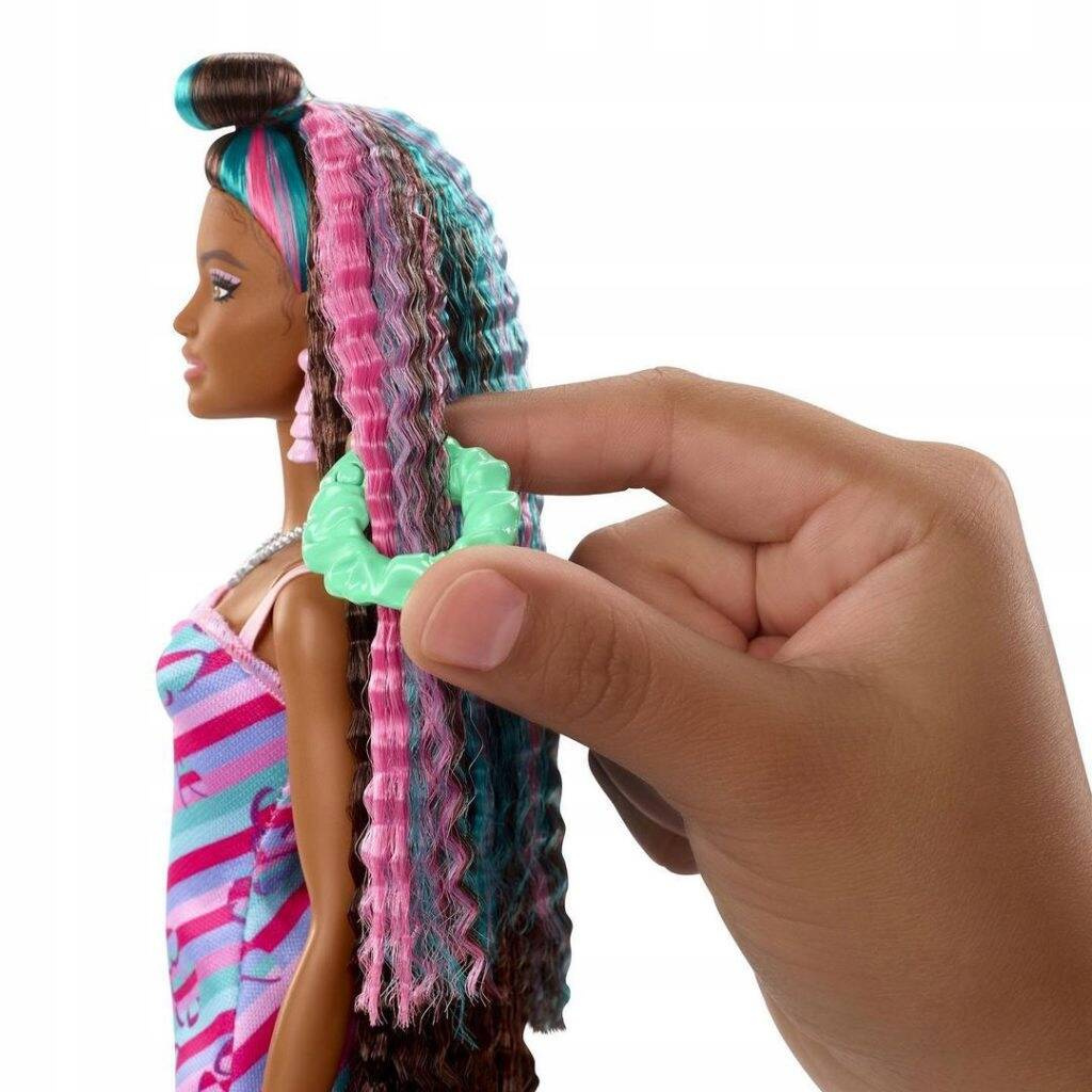 Lalka Barbie TOTTALLY HAIR Z Akcesoriami Modowymi 3+ Mattel HCM91_4