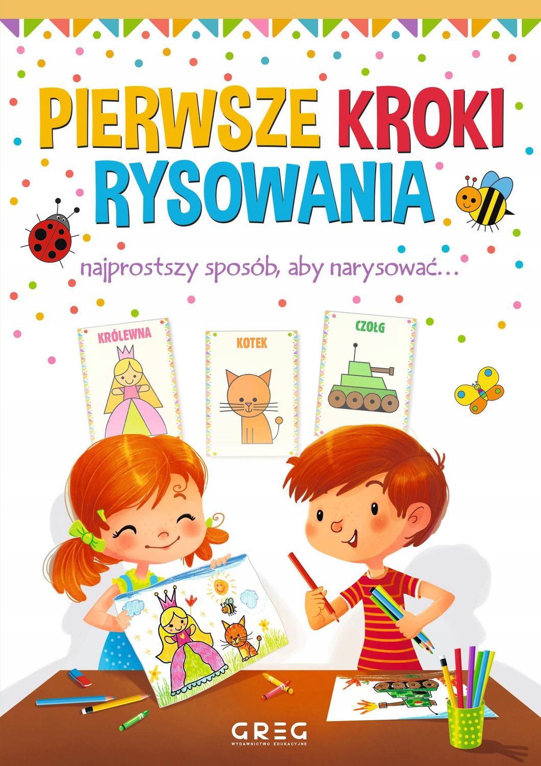 Pierwsze Kroki Rysowania NAUKA Najprostsze Sposoby 47 Motywów Greg_1