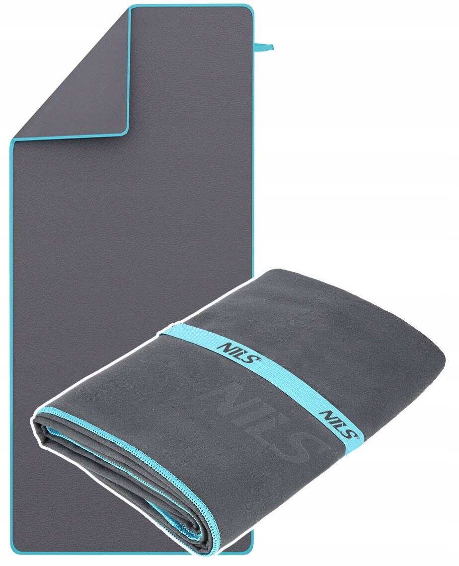 NILS Ręcznik Z Mikrofibry Szybkoschnący Plażowy 200x90cm + Zawieszka NCR13_1