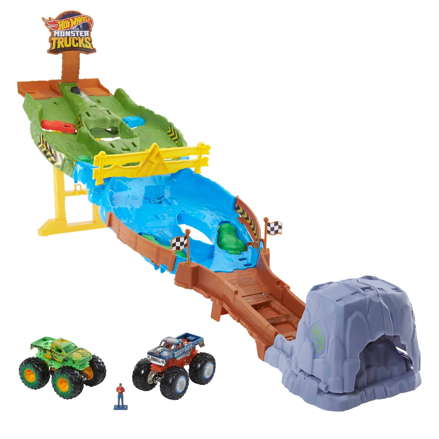 Hot Wheels Monster Trucks Tor wyścigowy HGV12 prod. Mattel_4