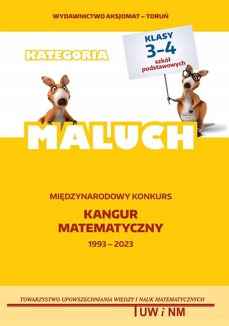 Matematyka Z Wesołym Kangurem Maluch 2023 kl. 3-4 Kangur Matematyczny_1