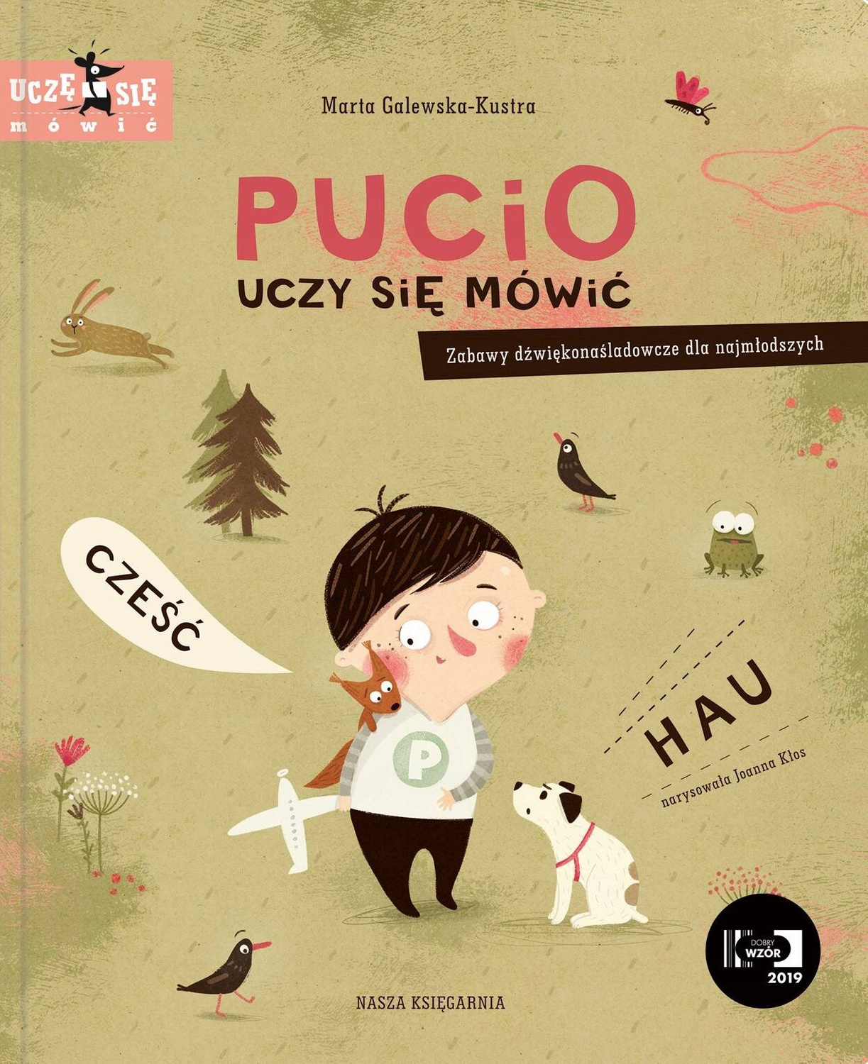 Pakiet Pucio Uczy Się Mówić i Pucio Mówi Pierwsze Słowa 0+ Nasza Księgarnia_6