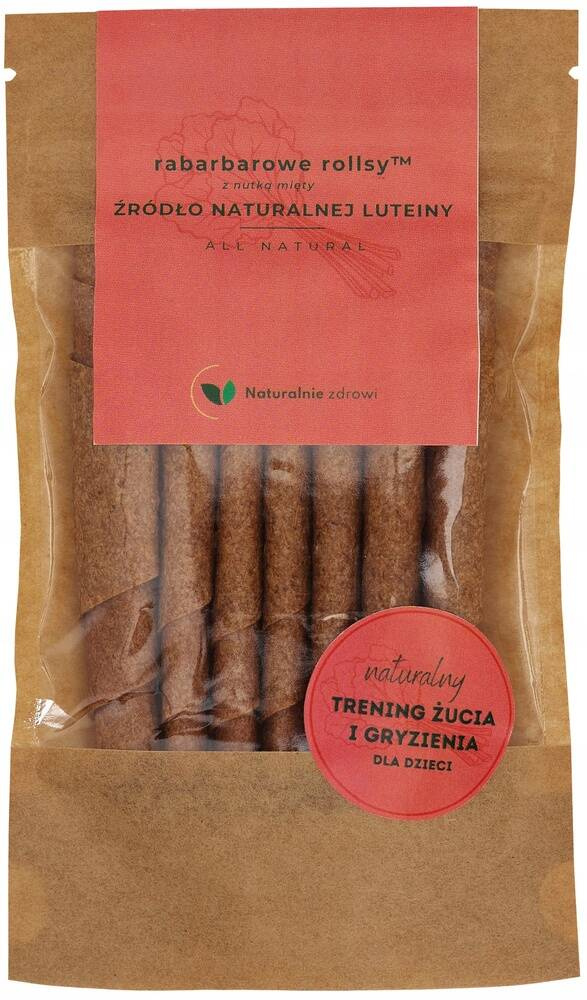 Rollsy RABARBAROWE Z Luteiną 50g Naturalnie Zdrowi_2