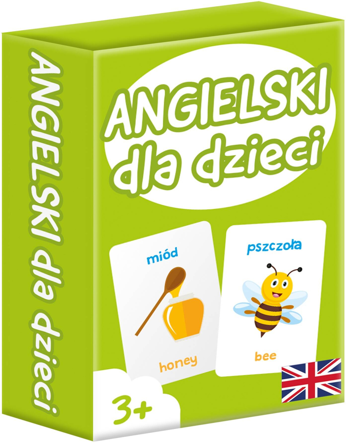 Angielski Dla Dzieci Mini Karty Z Hasłami PL/EN Do Nauki 3+ Kangur_2