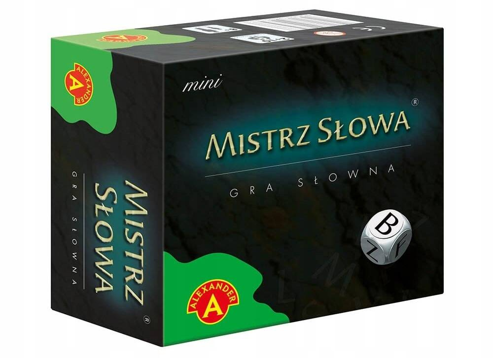 Mistrz Słowa Gra Słowna Mini Kości Poszerza Słownictwo 8+ Alexander_1