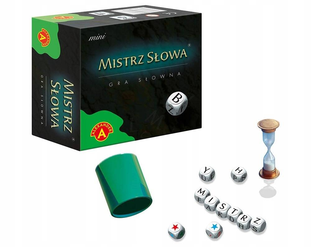 Mistrz Słowa Gra Słowna Mini Kości Poszerza Słownictwo 8+ Alexander_2