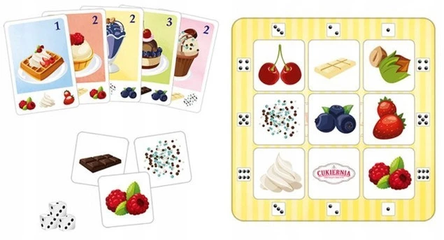 Cukiernia Gra Planszowa Dla Dzieci Rodzinna 5+ Kukuryku 63902_2