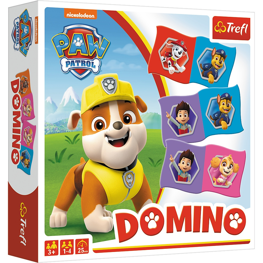 Dommino PSI PATROL Gra Logiczna Edukacyjna 3+ Trefl 01895_3