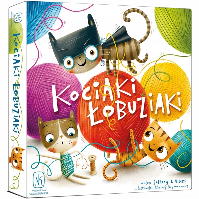 KOCIAKI ŁOBUZIAKI Gra Rodzinna Planszowa 5+ Nasza Księgarnia_8