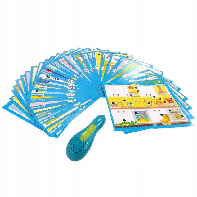 Mówiące Pióro 500 Pytań Przedszkolaka Gra Edukacyjna Quiz 3+ Clementoni_8