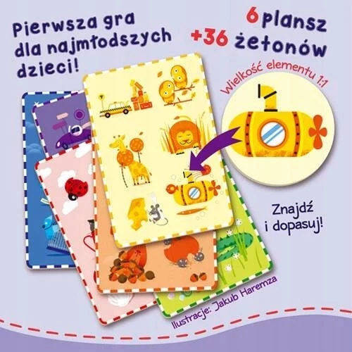 Gra Loteryjka Kolory Edukacyjna Dla Najmłodszych Dzieci 2+ Kapitan Nauka_2