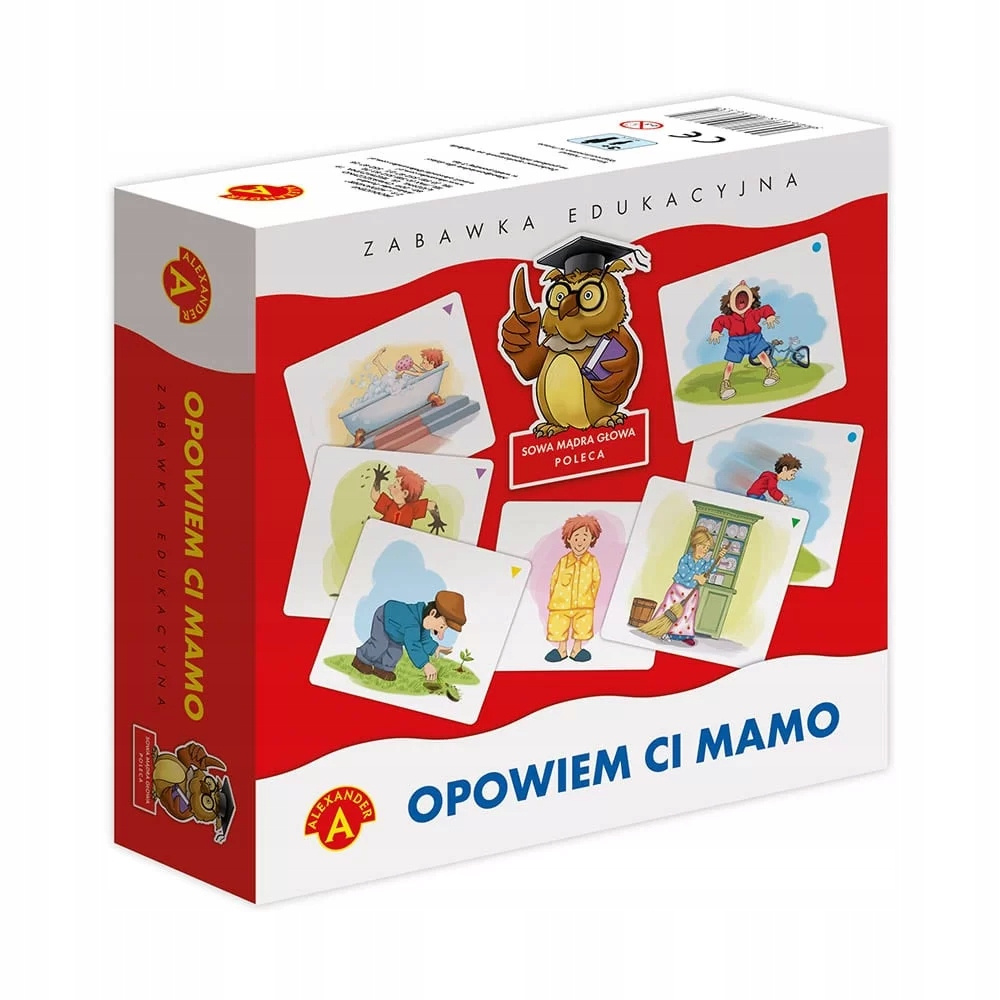 OPOWIEM CI MAMO Gra Edukacyjna Ciągi Logiczno-Myślowe 3+ Alexander 0370_2