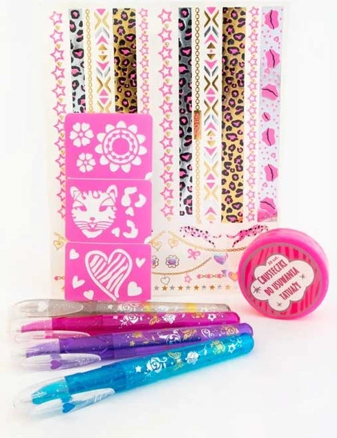 Studio Tatuażu Tatoo PANTERA Markery Dla Dziewczynki 8+ Stnux_2