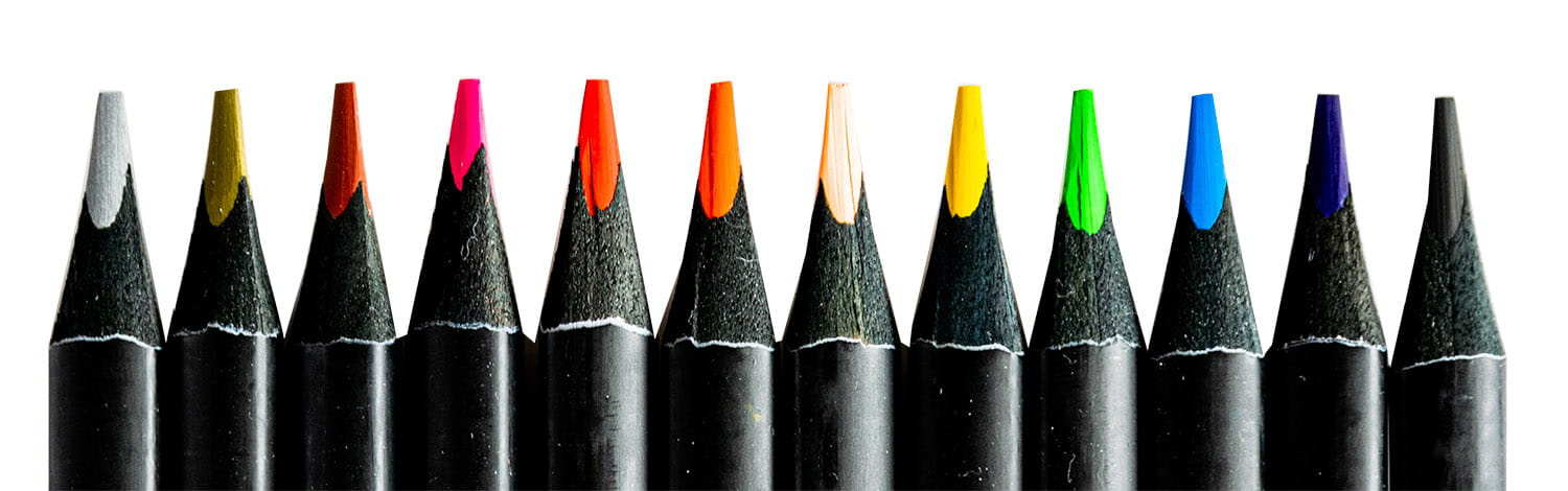 Kredki Ołówkowe Trójkątne Czarne Drewno 12 Kolorów + Temperówka Colorino_4