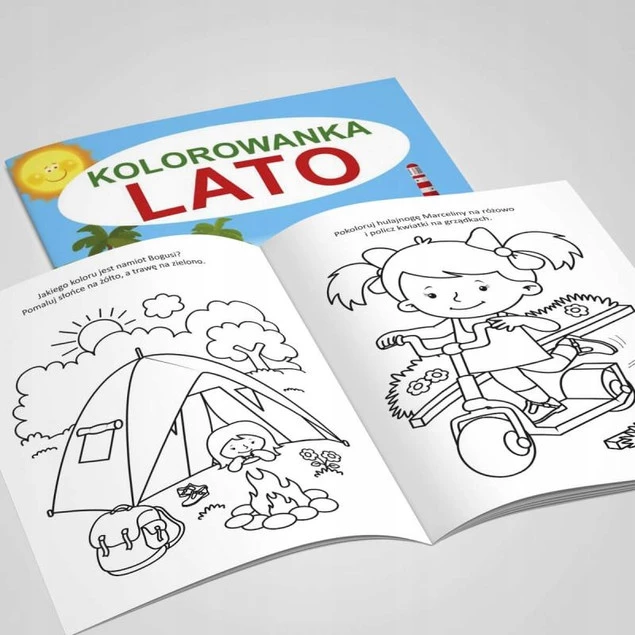 Kolorowanka Lato Jarosław Żukowski_2