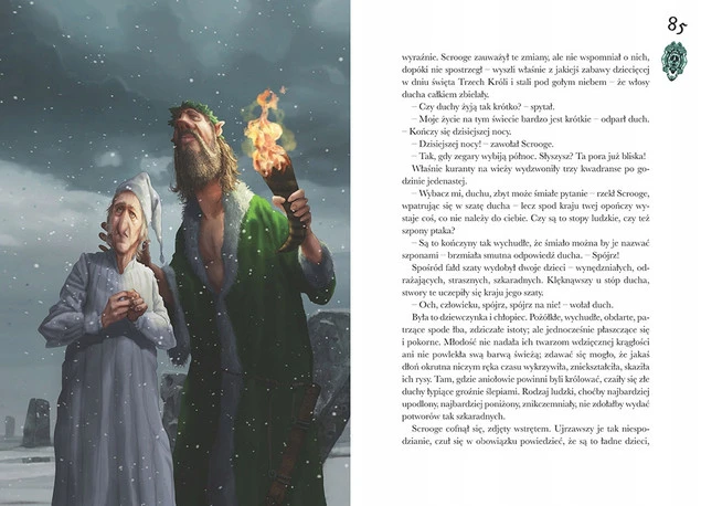 Opowieść Wigilijna Kolorowa Klasyka Karol Dickens BR Greg_2