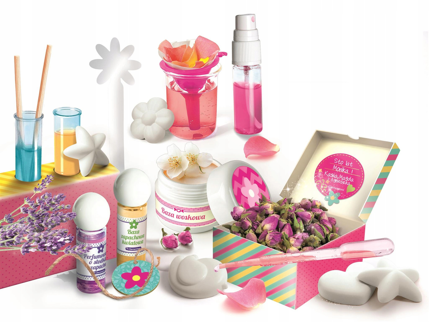 Naukowa Zabawa LABORATORIUM PERFUM Zestaw Kreatywny Tworzenie Zapachów 8+_3