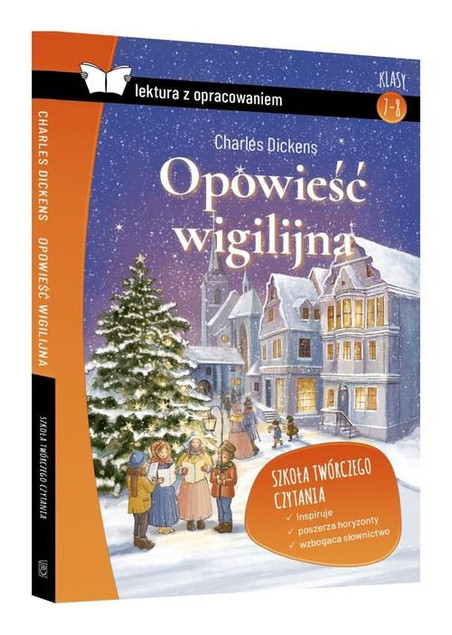 Opowieść Wigilijna Lektura z Opracowaniem Charles Dickens SBM (BR)_1