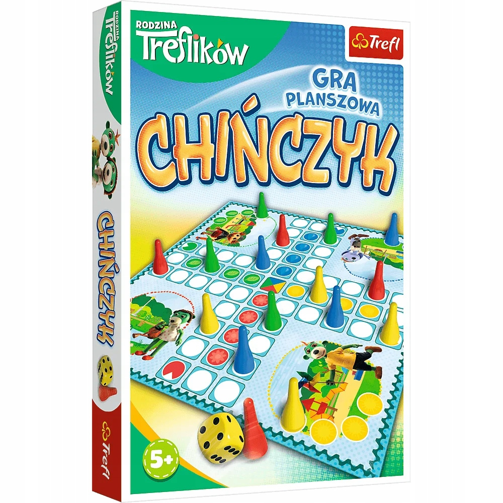CHIŃCZYK TREFLIKI Gra Planszowa Dla Dzieci Rodzinna 5+ Trefl 02069_3