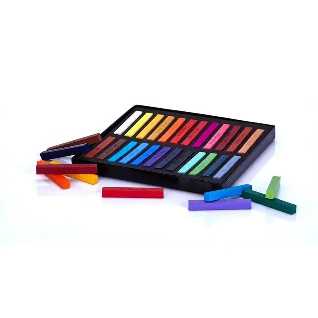 Pastele Suche Kredki PASTELOWE Astra Prestige 24 Kolory (453345)_4