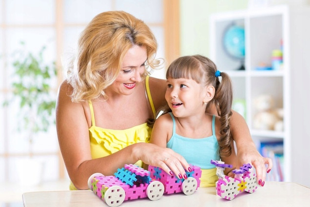 Klocki KONSTRUKCYJNE Wafle Meli Basic Pink 50 Elementów 3+_8