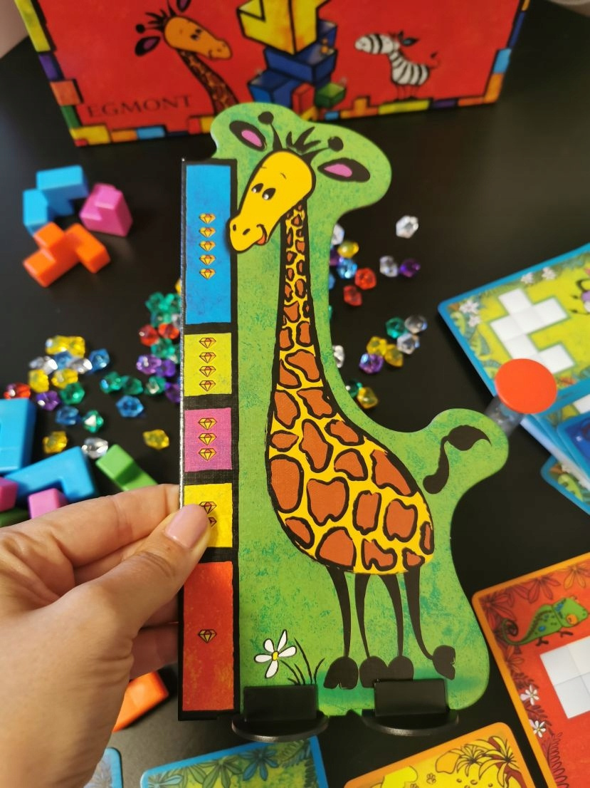Ubongo Junior 3D Gra Planszowa Spostrzegawczość Logiczne Myślenie 5+ Egmont_8