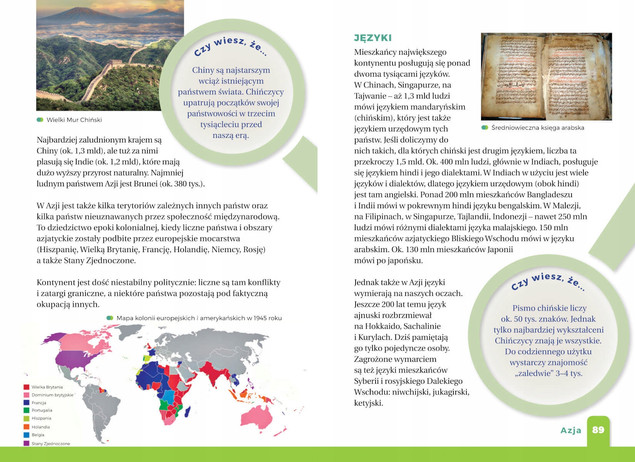 Encyklopedia Dla Dzieci JAKI TO KONTYNENT? Atlas Nagrody SBM (TW)_5