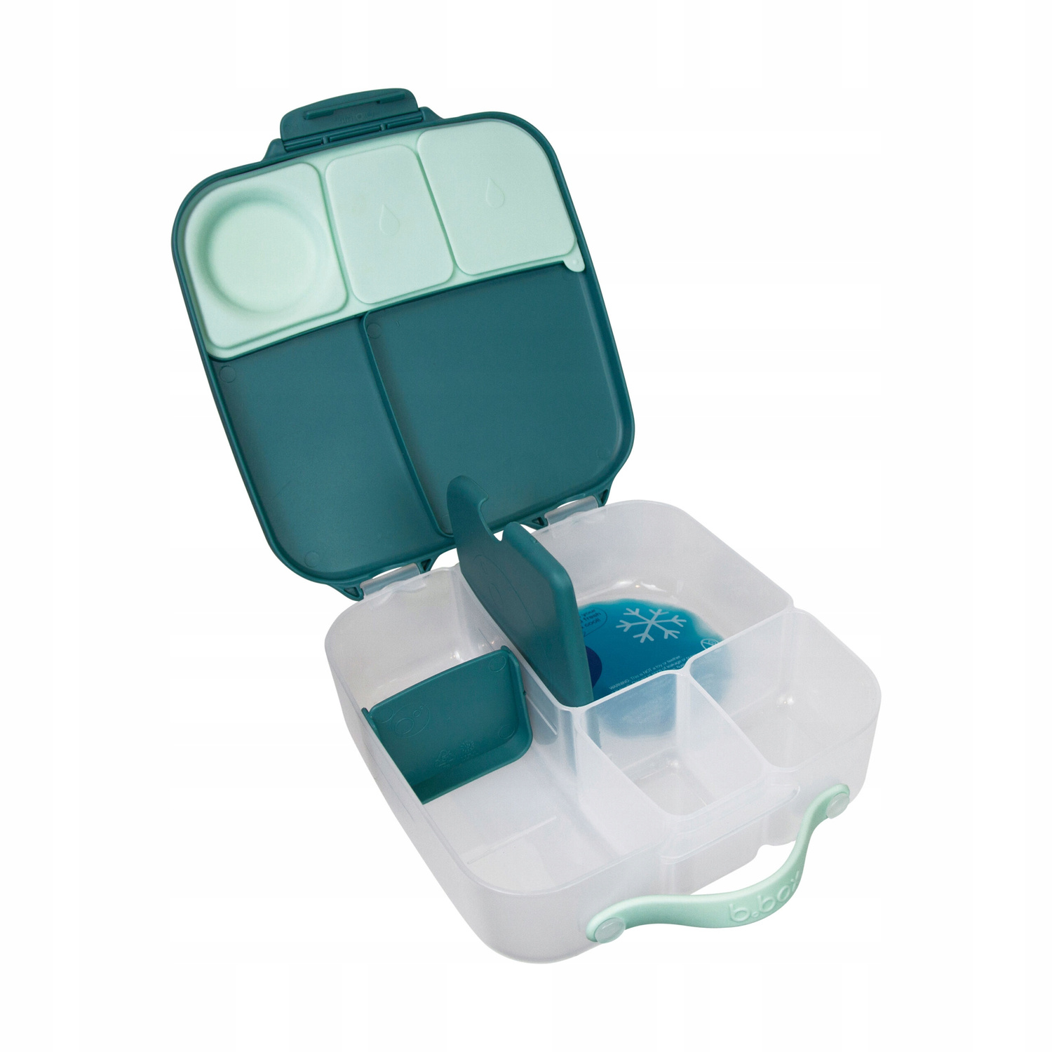 Lunchbox Pojemnik Na Śniadanie Do Szkoły EMERALD Śniadaniówka 2l b.box_3