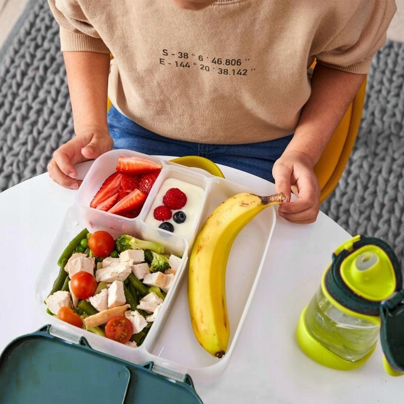 Lunchbox Pojemnik Na Śniadanie Do Szkoły EMERALD Śniadaniówka 2l b.box_8