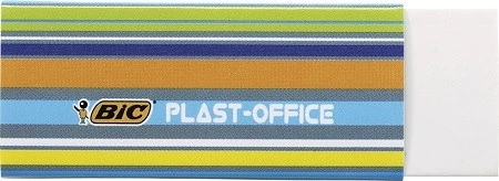 BIC PLAST-OFFICE Gumka Do Ścierania MAZANIA Szkolna Biurowa w Osłonce 1szt._2