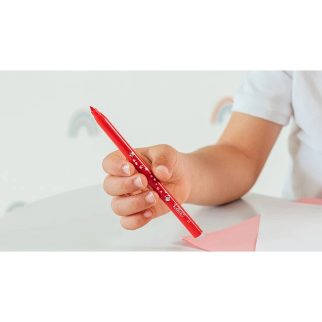 BIC KIDS Magic Flamastry Mazaki Pisaki Magiczne z WYMAZYWACZEM 12 Kolorów_7