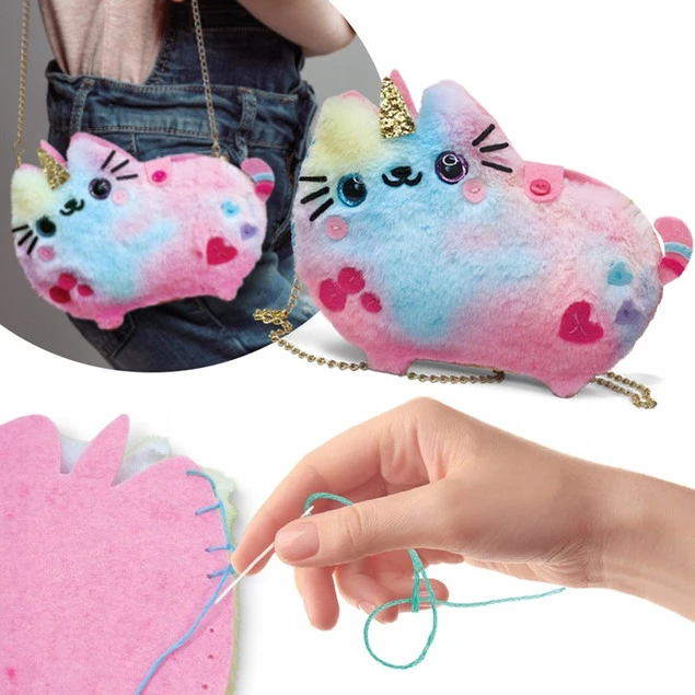 Stnux Zestaw Kreatywny Do Szycia Torebka Jednorożec Kotorożec 297397_4