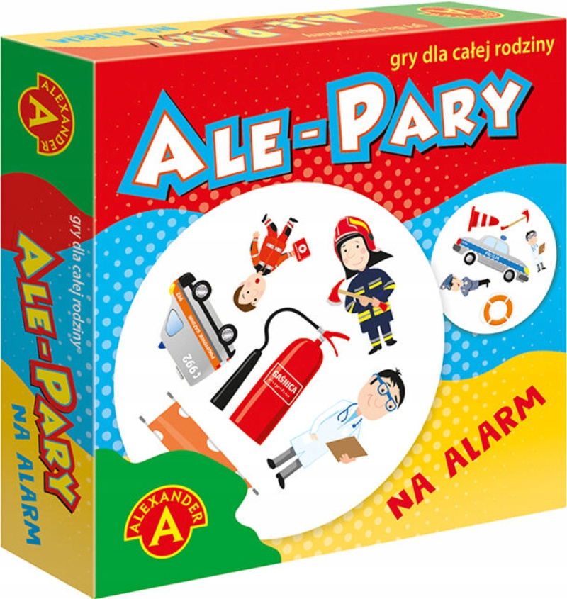 Ale Pary NA ALARM Prosta Gra Karciana Spostrzegawczość 4+ Alexander 2652_2