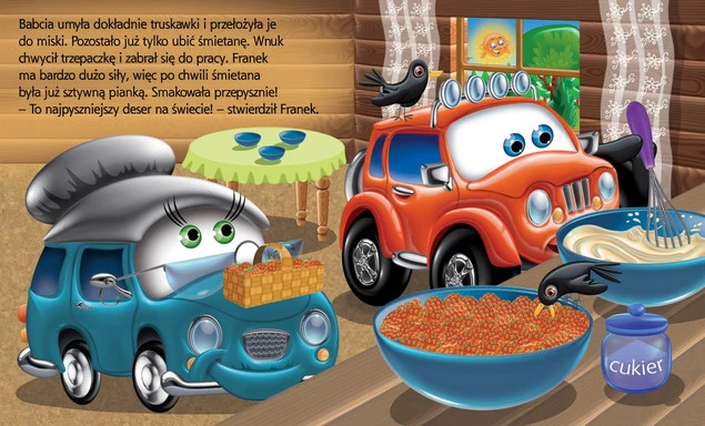 Samochodzik Franek WIZYTA U BABCI Karolina Górska SBM_4