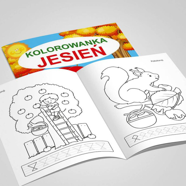 Kolorowanka Malowanka JESIEŃ Martel_2