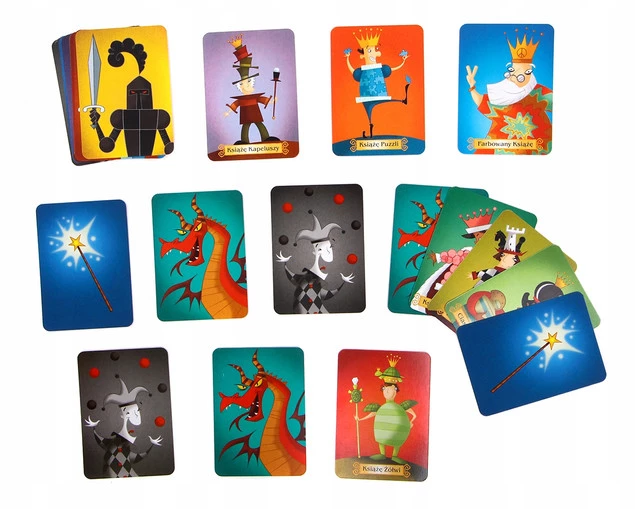 ŚPIĄCE KRÓLEWNY Gra Karciana Rodzinna 8+ Rebel_3