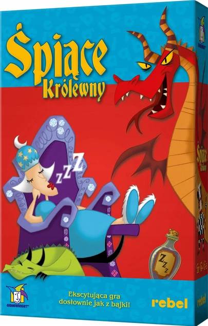 ŚPIĄCE KRÓLEWNY Gra Karciana Rodzinna 8+ Rebel_7