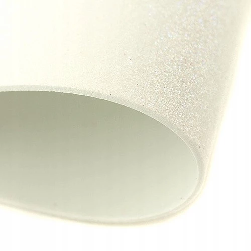 Arkusze Piankowe BROKATOWE Brokat A4 Białe 5 Arkuszy Pianka Happy Color_2