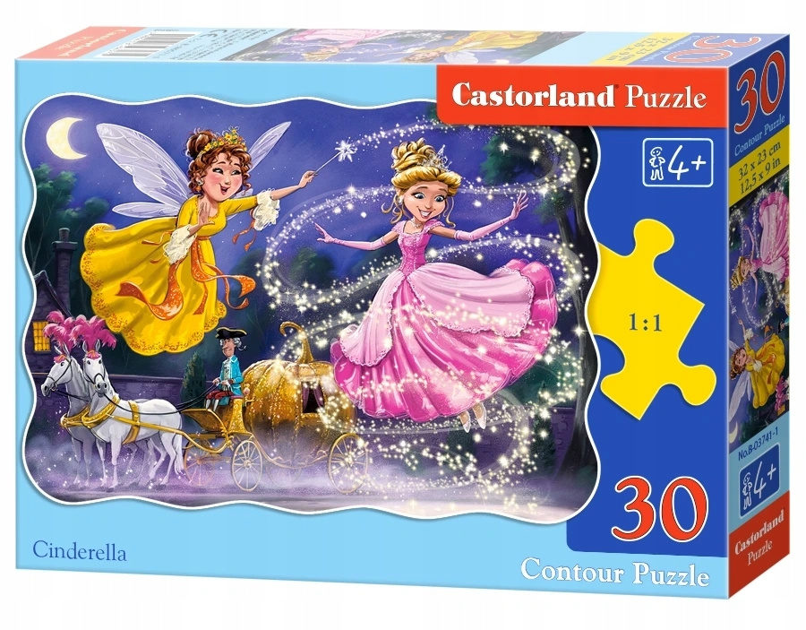 Puzzle 60 Układanka Księżniczka KOPICUSZEK Bajka Wróżka Magia 4+ Castorland_2