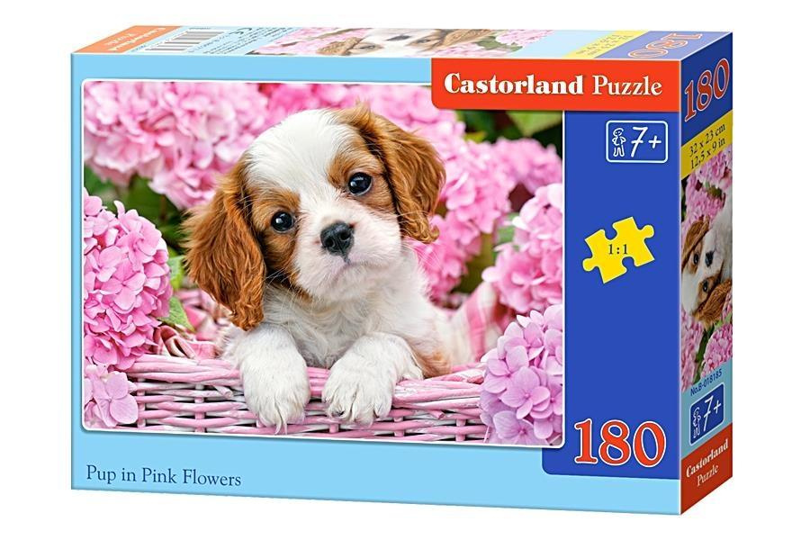 Puzzle 180 Układanka Pies SZCZENIAK Cavalier King Charles SPANIEL 7+ Castor_2