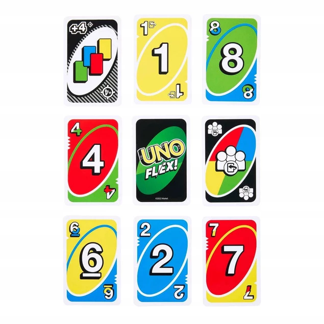 Gra Karciana UNO Flex 7+ Mattel_5